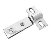 Charnières Pivotantes en Acier Inoxydable pour Portes Verre | Design Rectangulaire à Double Trou, Mécanismes Supérieurs et Inférieurs, Finition Polie, Remplacement pour Portes sans Cadre