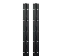 Charnières pour piano, construction métallique durable, installation facile, lot de 2 pièces de 12 pouces x 30 mm x 1,2 mm