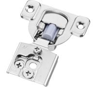 Charnières pour portes d'armoires, lot de 60, recouvrement partiel, fermeture douce, pour portes à cadre