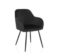 CHARVELLE - Chaise de salle à manger Noir