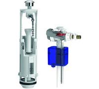Chasse d'eau complète à étrier à Double Poussoir Optima S/ Aquastop SIAMP