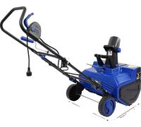 Chasse-neige électrique, puissance 2400 W, design ergonomique, roues antidérapantes, bleu, UE, électrique
