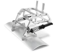 Chasse Neige pour Axial pour SCX10 II 90046-47 90028 90027 1/10 | RC Car Pieces Rechange Lame A Neige Metal Pour Degager Les Chemins Et Montage Simple Sur Pare-chocs Accessoires