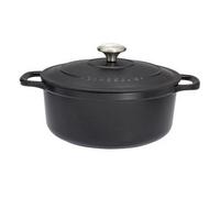 Chasseur Cocotte en fonte émaillée 28cm noir - puc472801