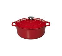 Chasseur PUC472803 ronde-28 cm Cocotte ronde 6.1 liters, Rouge (intérieur Sable)