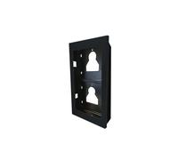 Châssis À Encastrer 2 Modules Ultra, Noir - COMELIT UT9162B