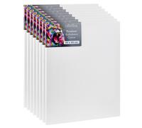Châssis Cretacolor 40 x 50 cm - Lot de 8 - Kit de toiles - Toiles de peinture haut de gamme sur châssis en bois - Toile en coton pour l'acrylique, l'huile et les techniques mixtes