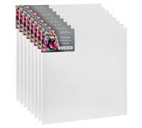 Châssis Cretacolor 50 x 50 cm - Lot de 8 - Kit de toiles - Toiles de peinture haut de gamme sur châssis en bois - Toile en coton pour l'acrylique, l'huile et les techniques mixtes