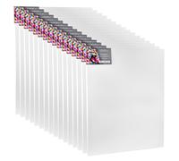 Châssis Cretacolor 60 x 80 cm - Lot de 16 - Kit de toiles - Toiles de peinture haut de gamme sur châssis en bois de 1,5 cm - Toile en coton pour peinture acrylique, huile et techniques mixtes