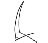 Châssis de Chaise Suspendue 120 kg - 214cm Support en Tube d'acier pour siège Suspendu balançoire Suspendue pour Berceau à Ressort Châssis métallique Stable Quatre Coins (113 x 110 x 214 cm)