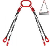 Châssis de grue – Capacité de charge 5 tonnes – Chaîne G80 8 mm – Longueur 1,5 m – Acier allié réglable