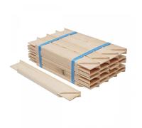 Châssis DEKNUDT bois section 19x45mm longueur 70cm + 40 clés de tension (Lot de 20)