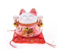 CHAT JAPONAIS De FORTUNE ""ROSE"" - Tradition Asiatique