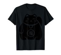 Chat japonais porte-bonheur Maneki Neko - Vintage - Kawaii T-Shirt