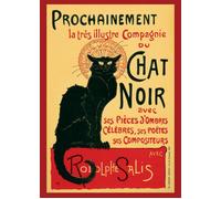 Chat Noir - Rodolphe SALIS - 61x91cm - Affiche / Poster