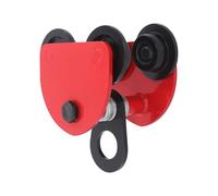Chaton de course 1000 kg, rampe pour chat, chariot à roulettes, outil de | Largeur : 65-95 mm - Chariot de poutre pour supports en H et rails de support I - Dispositif de levage manuel pour industrie