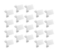 Chatonshen 20 Marque-places Vierges avec Ruban, Cadeaux D'invités, Cartes de Nom pour Banquet, Décorations de Table pour Enterrement de Vie de Jeune Fille et, Ruban Blanc