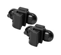 Chatonshen Lot de 2 Supports de Parapluie Portables, Fixation pour Parapluie, Protection Solaire, Résistants Au Vent, En Polypropylène (PP), Adaptés à La Randonn, Clip 2 Pièces