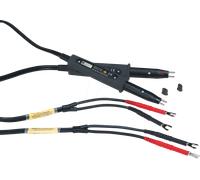 CHAU P01103063 - Sondes de test Kelvin, 10 A, lot de 2, pour micro-ohmmètre C.A