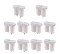 Chaudière à gaz ABS double boîte 8 x 9 cm Blanc | Ce double boîtier ABS fournit un compartiment d'alimentation fiable pour chauffe-eau à gaz.