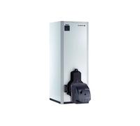 Chaudière fioul acier cheminée biofioul premys de dietrich 27 kw + ballon 100 l avec brûleur G