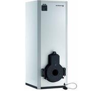 Chaudière Fioul Acier Cheminée BioFioul Premys De Dietrich 35 kW + Ballon 150 L Sans Brûleur Blanc G