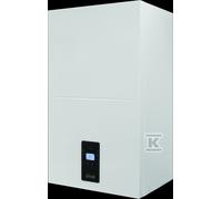 Ferroli BLUEHELIX ALPHA 24C, Blanc, 22900 W, Système à un accumulateur, Intérieur, Noir, Blanc