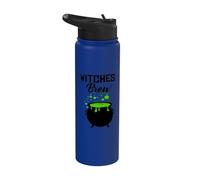 Chaudron de sorcière Potion d'Halloween Witches Brew Stainless Steel Insulated Water Bottle