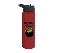 Chaudron de sorcière Potion d'Halloween Witches Brew Stainless Steel Insulated Water Bottle