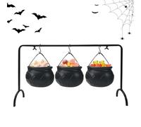 Chaudron de Sorcière pour Halloween Avec support pour grands ornements