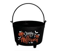 Chaudron Happy Halloween - Noir - Taille Unique