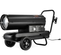 Chauffage à air chaud au kérosène/diesel VEVOR, 70000 BTU Chauffe-pièce torpédo, portable avec réglage thermostatique, réservoir de 19 litres, chauffage au kérosène efficace pour l'intérieur et l'exté