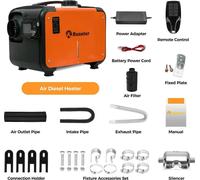 Chauffage à air diesel,Bluetooth, modes de chauffage efficaces, 8kw