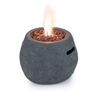 Chauffage à gaz - Blumfeldt andros - 40.000btu/13kw couvercle brûleur en acier inoxydable - gris