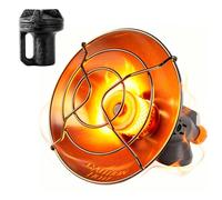Chauffage à gaz portable, mini chauffage de camping à gaz 13,3 x 17 cm, chauffage d'extérieur et d'intérieur pour l'hiver, allumage électrique, chauffage de tente à gaz pour terrasse pêche, randonnée