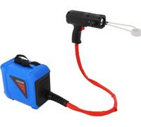 Chauffage à induction magnétique - Chauffage à induction 1800 W - 4 bobines chauffantes - Ø 30/20 mm - pour voitures et petites pièces métalliques - Bleu