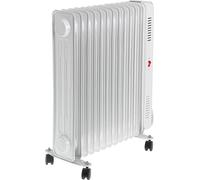 Chauffage à l'huile LED avec télécommande 13 ailettes Programmeur Contrôle de la température