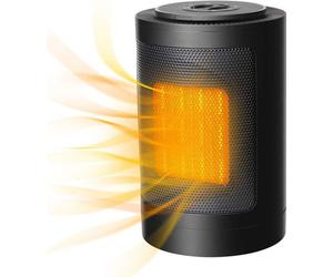 Chauffage à tête vibrante pour la maison, radiateur soufflant ECO, économie d'énergie, silencieux, minuterie de 24 heures, thermostat, 3 modes, protection multiple, télécommande, maison