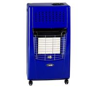 Chauffage au gaz Bartolini au GPL Bella I Bleu IB202IT 4200 W infrarouge piézoélectrique 3 plaques en céramique 120 m³