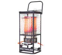 Chauffage au gaz radiant infrarouge rayonnant 360° 36kW mobile MW Tools WG120I