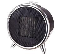 Chauffage Céramique, 2 Puissance, Portable, Thermostat Automatique Design Modern, 1500W, Noir/Argent, Adler, AD7742