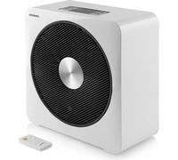 Chauffage Céramique 2500W, Température Réglable 5-35°C, Fonction Éco, DOMO DO7344H, 34,8 x 18,3 x 35,2 cm, Blanc