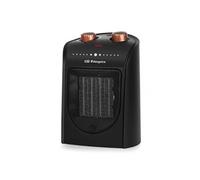 Orbegozo Chauffage céramique CR 5038 – PTC oscillant 2000 W, thermostat réglable, noir