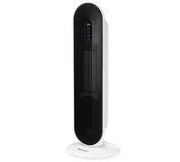 Tour chauffante en céramique Orbegozo CR 5034 - Chaleur homogène et sûre - Fonction oscillante - 2 positions de fonctionnement - Minuterie 24 heures - Télécommande - Sécurité anti-basculement