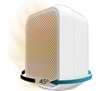 Chauffage céramique piédestal blanc 1500?W