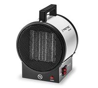 Chauffage Céramique Portable 2000W TROTEC TDS 10 M - Sans Allergènes, Anti-Surchauffe, 2 Niveaux de Chaleur - Idéal Garage, Atelier, Chantier, Serre - Chauffage Électrique Sécurisé & Silencieux