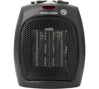 Chauffage Céramique Portable PTC, 2 Niveaux de Puissance, Thermostat,Froid/Chaud Briebe HT1128 Noir Noir G