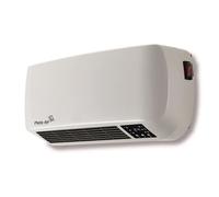 Chauffage convecteur 2000W Programmable PTC céramique ERP mural Thermostat réglable Télécommande PLEIN AIR Blanc