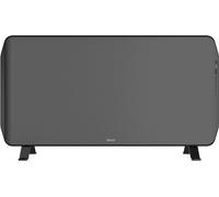 Chauffage convecteur Duux Edge 2000W Gris - Chauffage électrique - Convecteur innovant avec horaires - Appareil de chauffage très efficace pour des pièces jusqu'à 30m² - Convecteur salle de bain