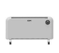Chauffage Convector EDM 07144 2000W LED IP24 Roulettes